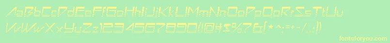 More about Astronbv1 Font Astronbv1 Font – Yellow Fonts on Green Background