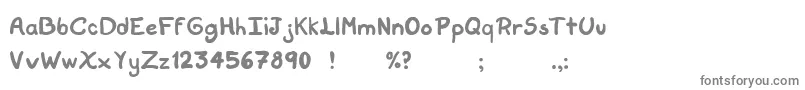 ScriptSoftNormal-fontti – harmaat fontit