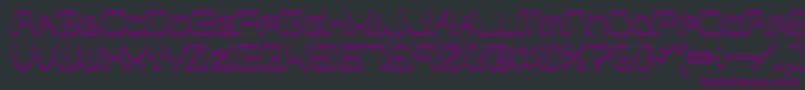 ChintzyCpuShadowBrk Font – Purple Fonts on Black Background