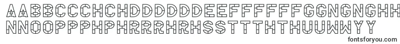 AcThermesOutline Font – Welsh Fonts