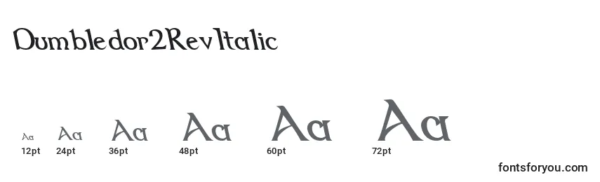 Dumbledor2RevItalic Font Sizes