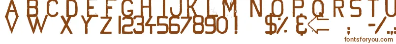 NoSillyWalkThere Font – Brown Fonts