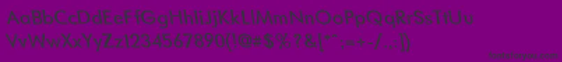 BlacksmithDelightLefty Font – Black Fonts on Purple Background