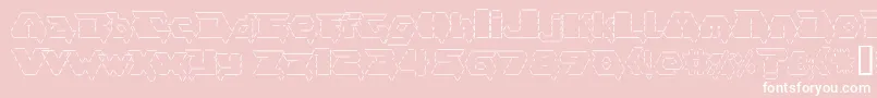 Asciid Font – White Fonts on Pink Background