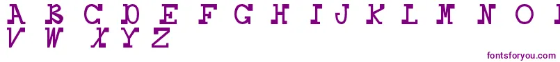 Daboss Font – Purple Fonts