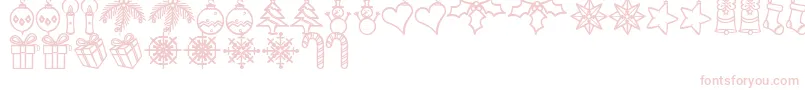 XmasbatsSt Font – Pink Fonts