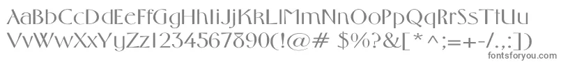 MiddletonLightWd Font – Gray Fonts