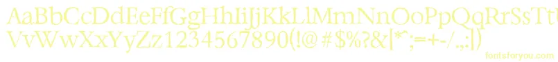 BernsteinantiqueLightRegular Font – Yellow Fonts