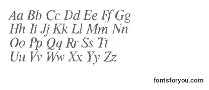 ThamesrandomItalic Font