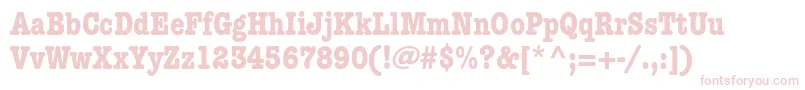 AmericantypewriterstdBdcnd Font – Pink Fonts