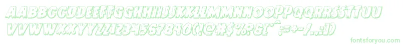 Doktermonstro3Dital Font – Green Fonts