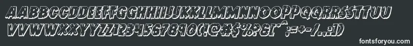 Doktermonstro3Dital Font – White Fonts