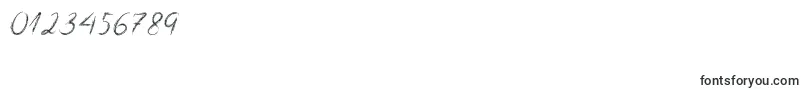 ScribbleScript Font – Fonts for Numbers and Digits