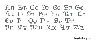 Review of the Czechgotika Font