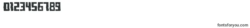 KonqaBlack Font – Fonts for Numbers and Digits