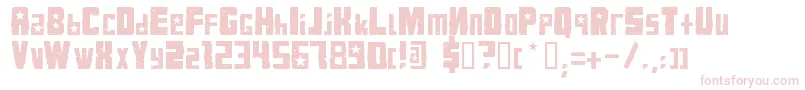 KonqaBlack Font – Pink Fonts on White Background