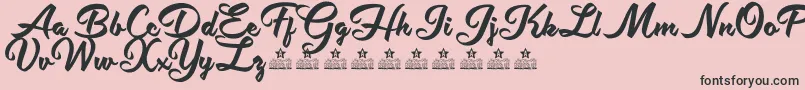 More about ShityChatsPersonalUse Font ShityChatsPersonalUse Font – Black Fonts on Pink Background