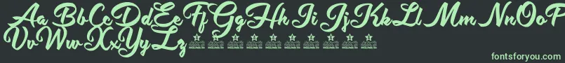 More about ShityChatsPersonalUse Font ShityChatsPersonalUse Font – Green Fonts on Black Background