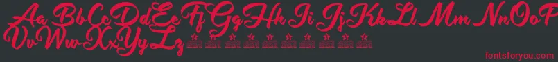 Más sobre la fuente ShityChatsPersonalUse fuente ShityChatsPersonalUse – Fuentes Rojas Sobre Fondo Negro