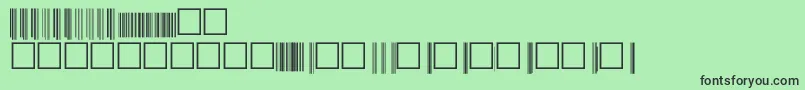 fuente Upcp72xtt – Fuentes Negras Sobre Fondo Verde
