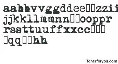 MomsTypewriter font – uzbek Fonts