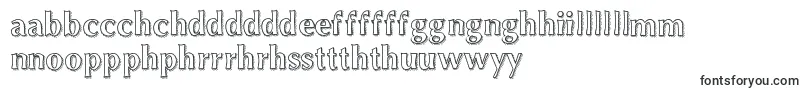 Шрифт Maximum – валлийские шрифты