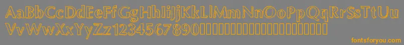 Подробнее о шрифте Maximum Шрифт Maximum – оранжевые шрифты на сером фоне