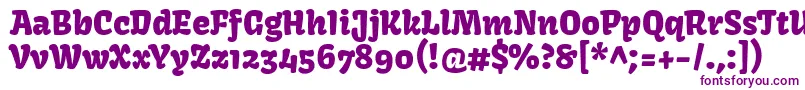 KavoonRegular-fontti – violetit fontit