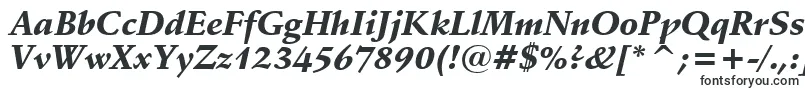 Шрифт SchneidlerBlackItalicBt – многолинейные шрифты
