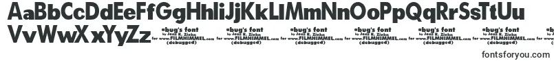 ABugSLifeDebugged Font – Fonts for Adobe Reader