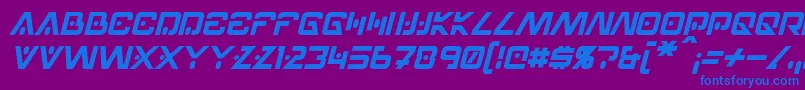 fuente HellpointItalic – Fuentes Azules Sobre Fondo Morado