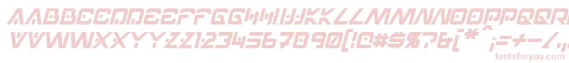 HellpointItalic Font – Pink Fonts on White Background