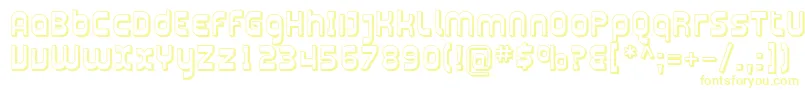 PlasmaticaShaded Font – Yellow Fonts