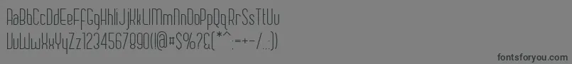 More about Chase Font Chase Font – Black Fonts on Gray Background