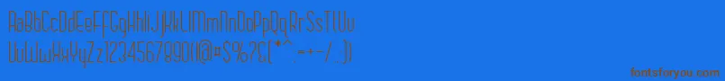 More about Chase Font Chase Font – Brown Fonts on Blue Background