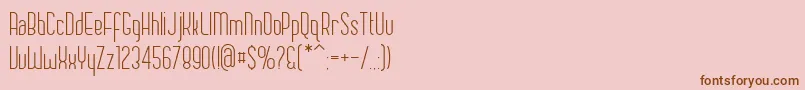 Подробнее о шрифте Chase Шрифт Chase – коричневые шрифты на розовом фоне