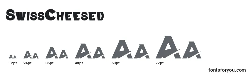 SwissCheesed Font Sizes