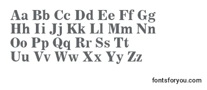 Review of the CoronaLtBoldFaceNo.2 Font