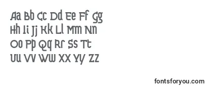 Dvekruglyhc Font