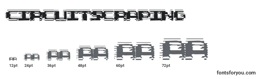 CircuitScraping Font Sizes