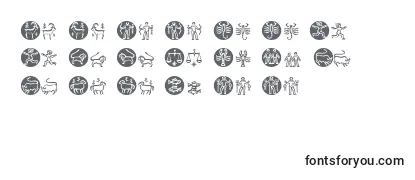 Обзор шрифта Zodiac
