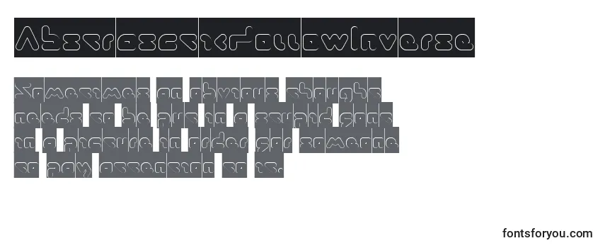 AbstrasctikHollowInverse フォントのレビュー