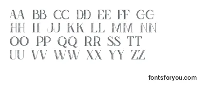 Zahrainlinegrunge Font