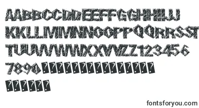 SmokingCracks font – african Fonts