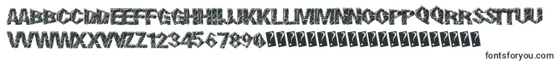 Шрифт SmokingCracks – африканские шрифты