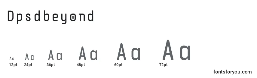 Размеры шрифта Dpsdbeyond