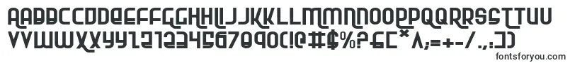 Шрифт Rokikiere – большие шрифты