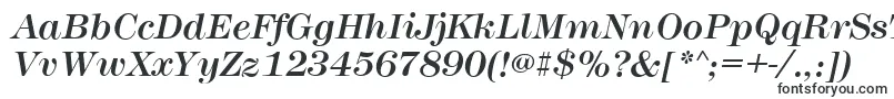 Шрифт MontpellierItalic – шрифты с засечками