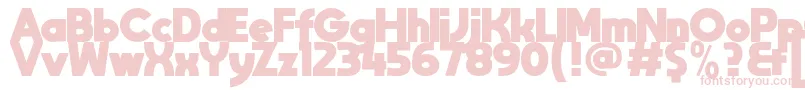 MoonGetHeavy Font – Pink Fonts