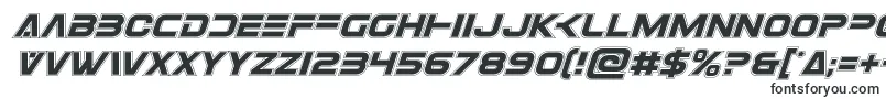 Шрифт Eurofighteracadital – чёткие шрифты